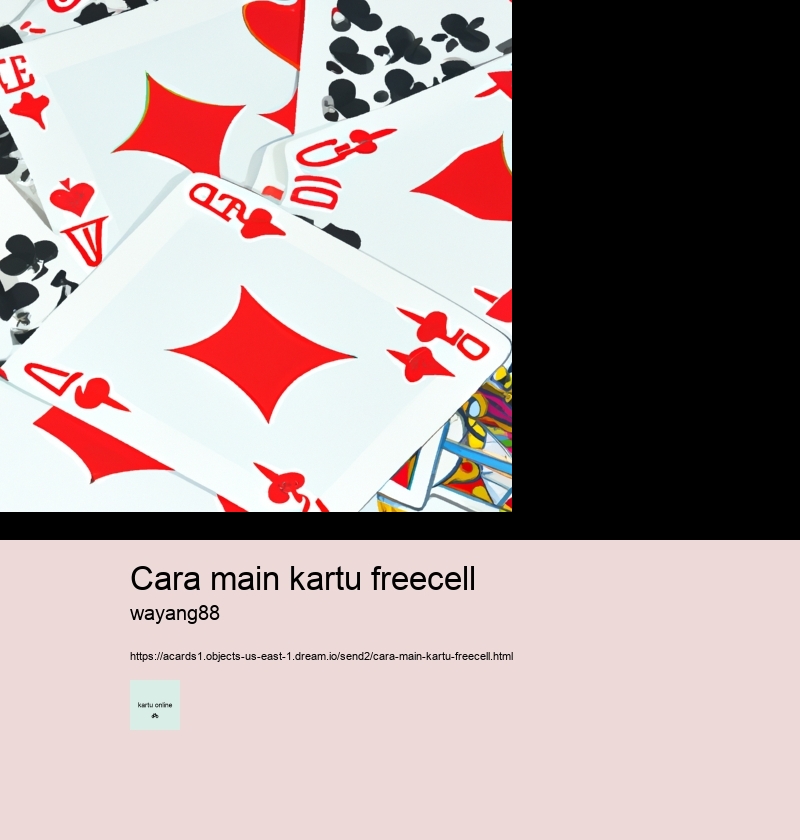 cara main kartu freecell