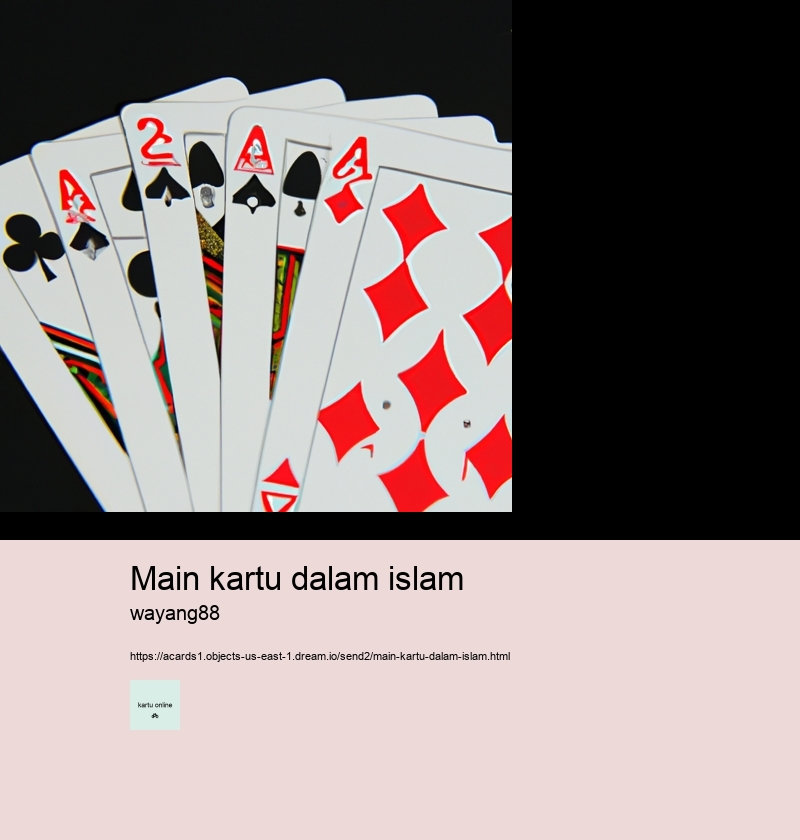 main kartu dalam islam